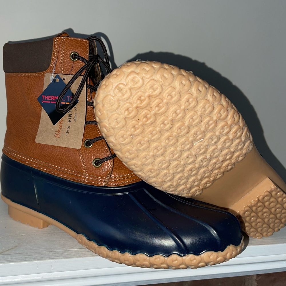 Vintage weatherproof boots